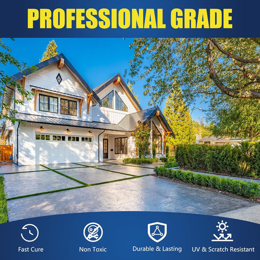 Super Wet Look Stone Sealer-1 Gallon, Durable & Long-Lasting Protection with High Gloss Finsh