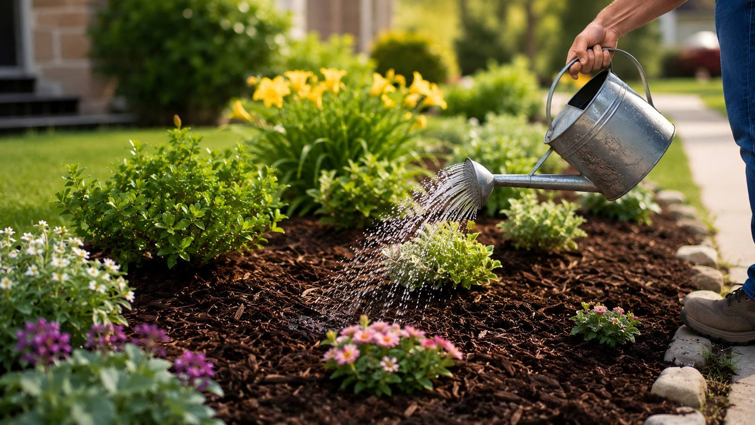 Does Mulch Glue Allow Water to Penetrate?