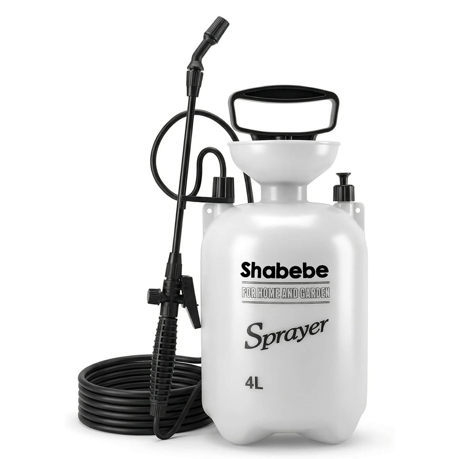 Shabebe Pump Sprayer 1 Gallon(4L) for Mulch Glue, Rock Glue, Surface Sealer