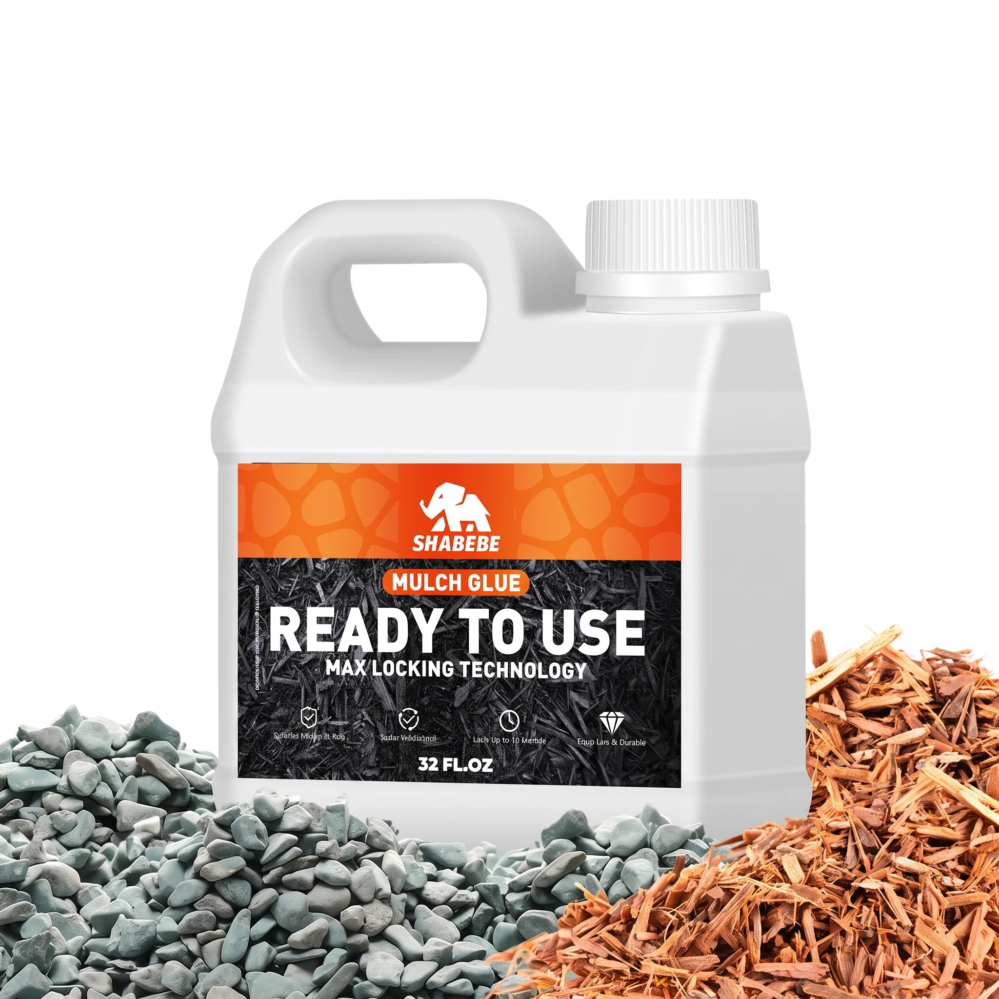 [Gift] Shabebe Mulch Glue 32oz - Ready to Use
